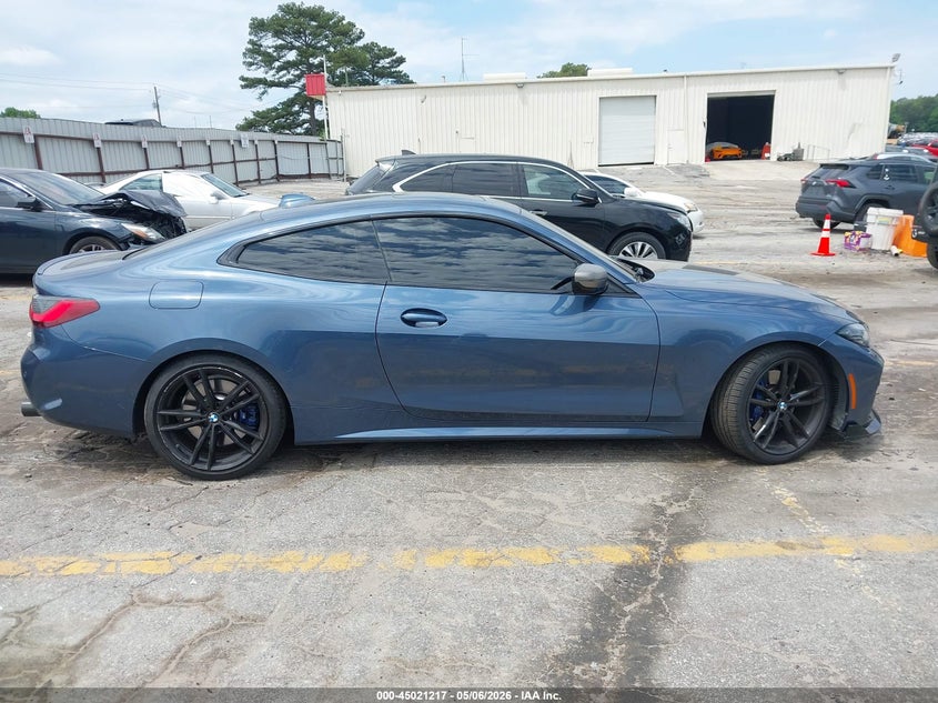 2022 BMW M440I xDrive VIN: WBA13AR05NCH88557 Lot: 45021217