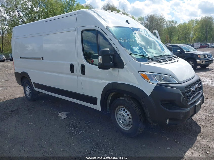 Vin: 3c6mrvhg5se546347, lot: 45518850, ram promaster 3500 tradesman high roof 159 wb w/pass seat 2025 img_1
