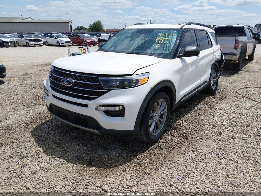 Vin: 1fmsk7dh4nga06289, lot: 45518876, ford explorer xlt 20222