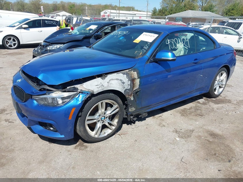 Vin: wba4z7c58jed48009, lot: 45518943, bmw 440i xdrive 20182