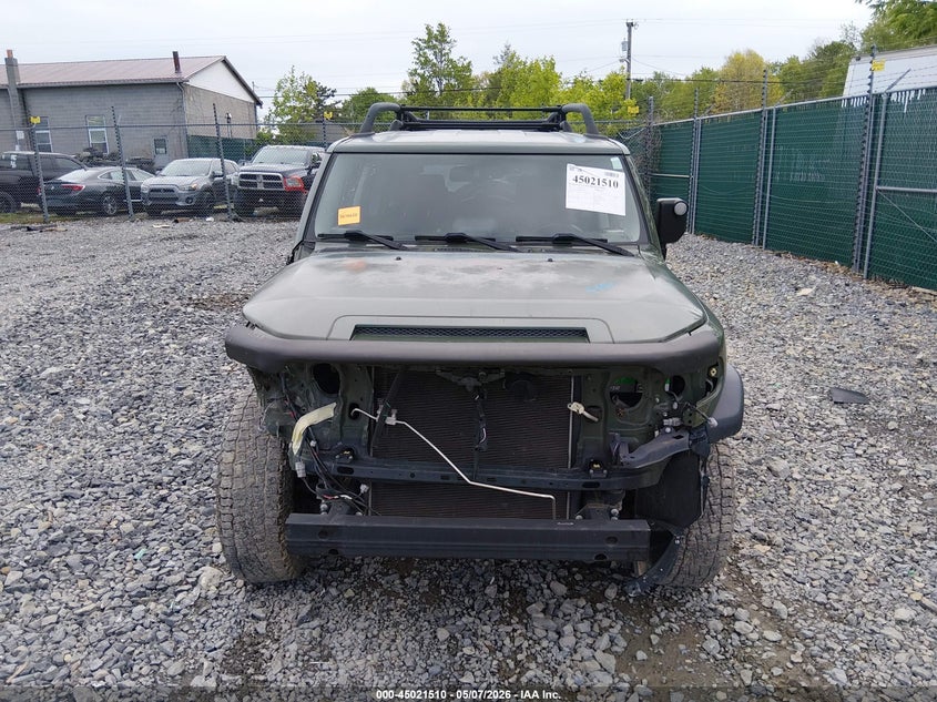 2011 Toyota Fj Cruiser VIN: JTEBU4BFXBK115259 Lot: 45021510