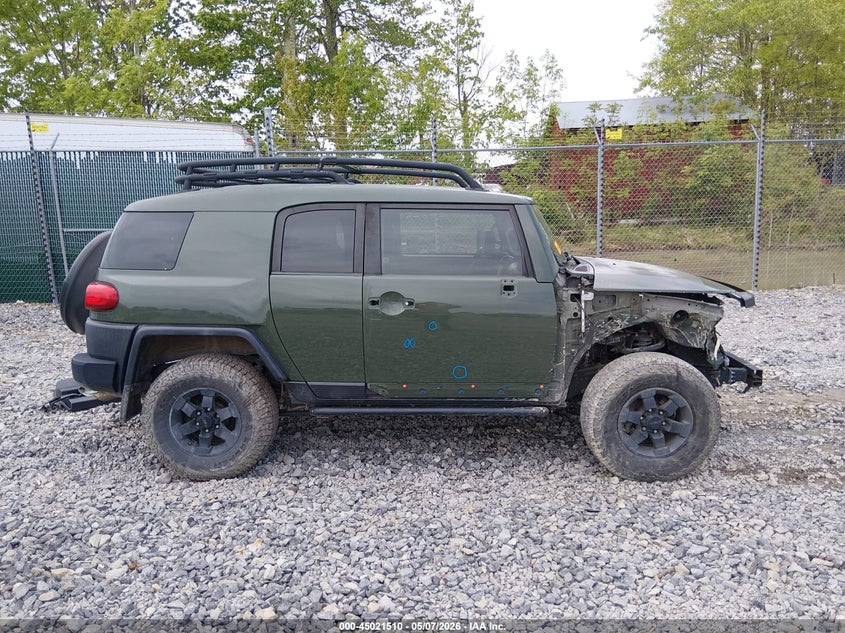 2011 Toyota Fj Cruiser VIN: JTEBU4BFXBK115259 Lot: 45021510