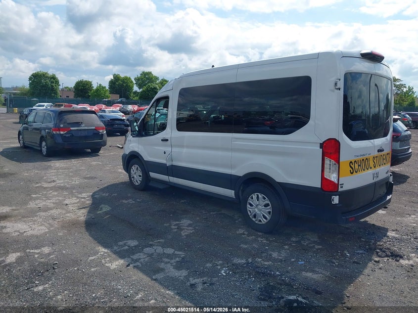 FORD TRANSIT-150 PASSENGER VAN 2022 VIN 1FMZK1C89NKA33031