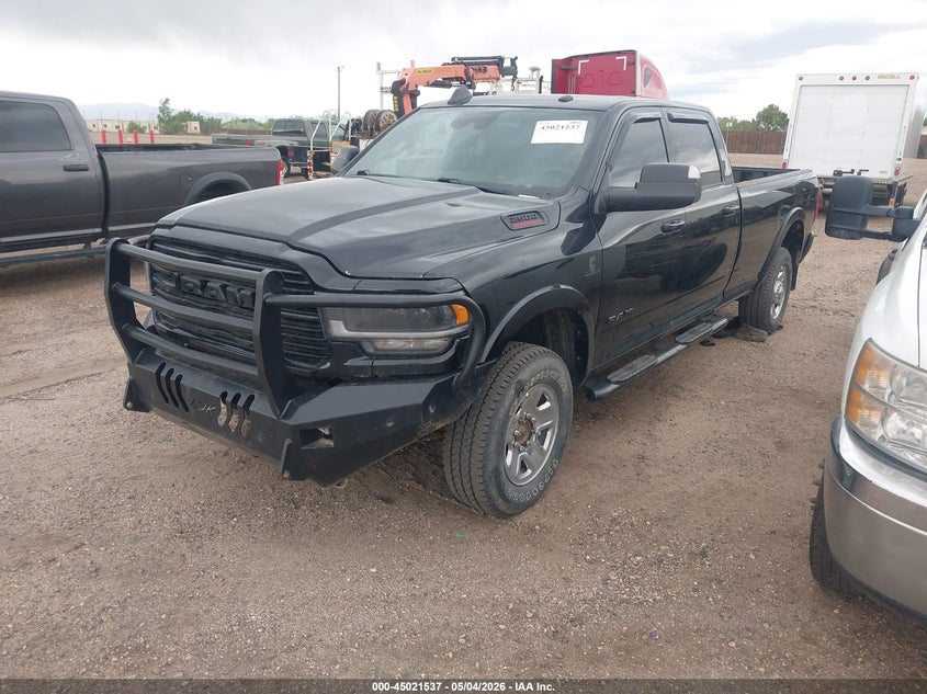 Vin: 3c6ur5kl6kg624550, lot: 45519051, ram 2500 laramie  4x4 8' box 20192