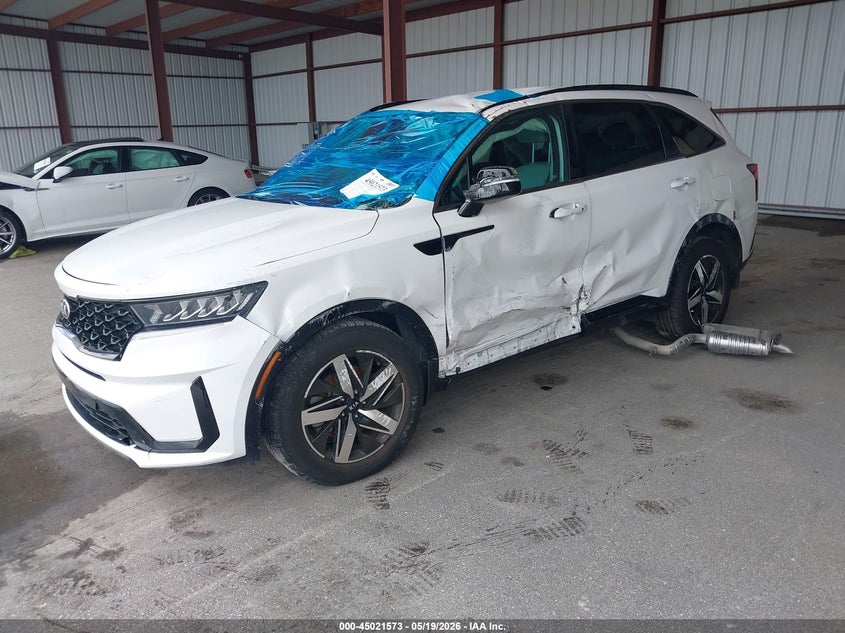 VIN 5XYRL4LC9MG018430 2021 KIA SORENTO S