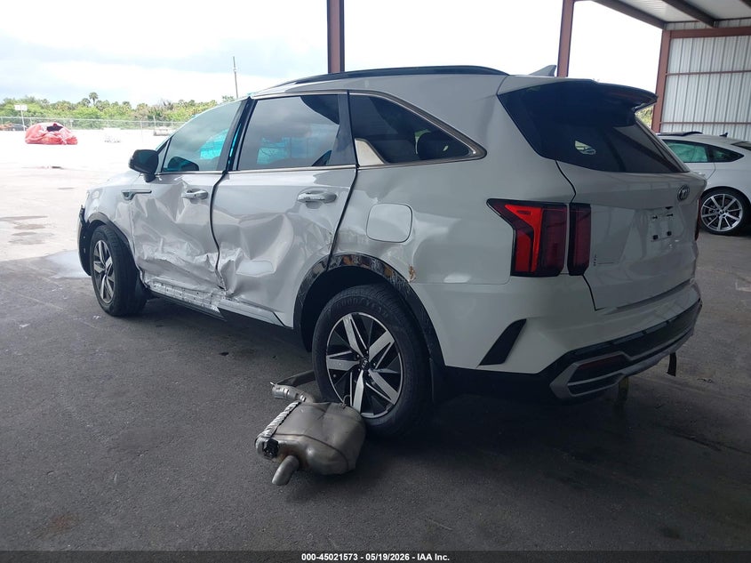 VIN 5XYRL4LC9MG018430 2021 KIA SORENTO S
