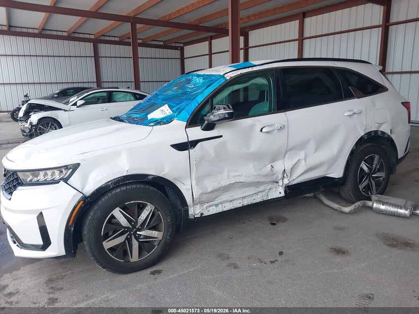 VIN 5XYRL4LC9MG018430 2021 KIA SORENTO S