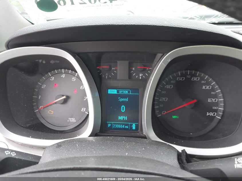 CHEVROLET EQUINOX 2016 VIN 2GNALDEK1G1151075