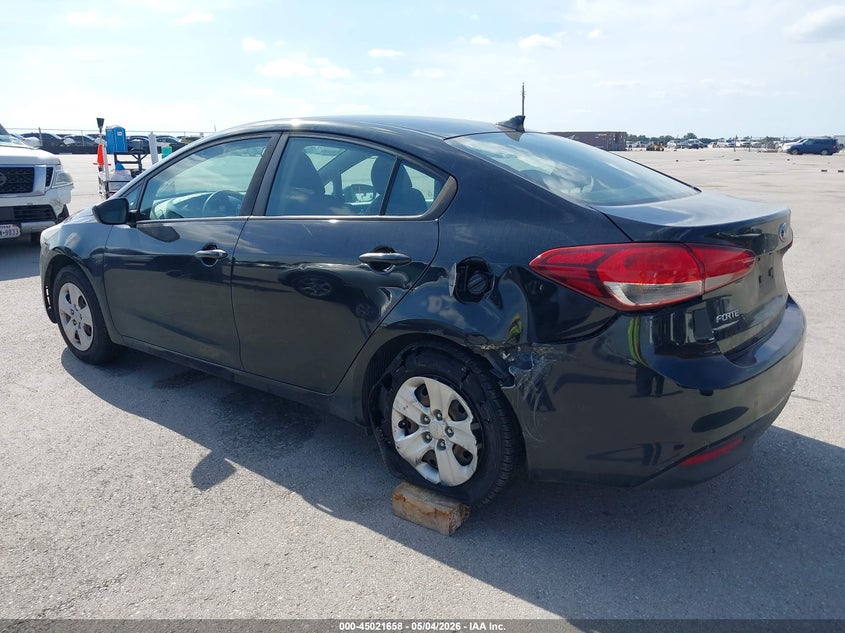 Vin: 3kpfk4a70he104465, lot: 45519172, kia forte lx 20173