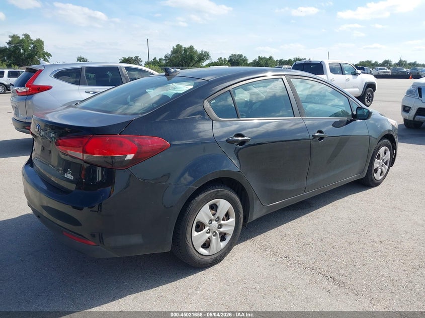 Vin: 3kpfk4a70he104465, lot: 45519172, kia forte lx 20174