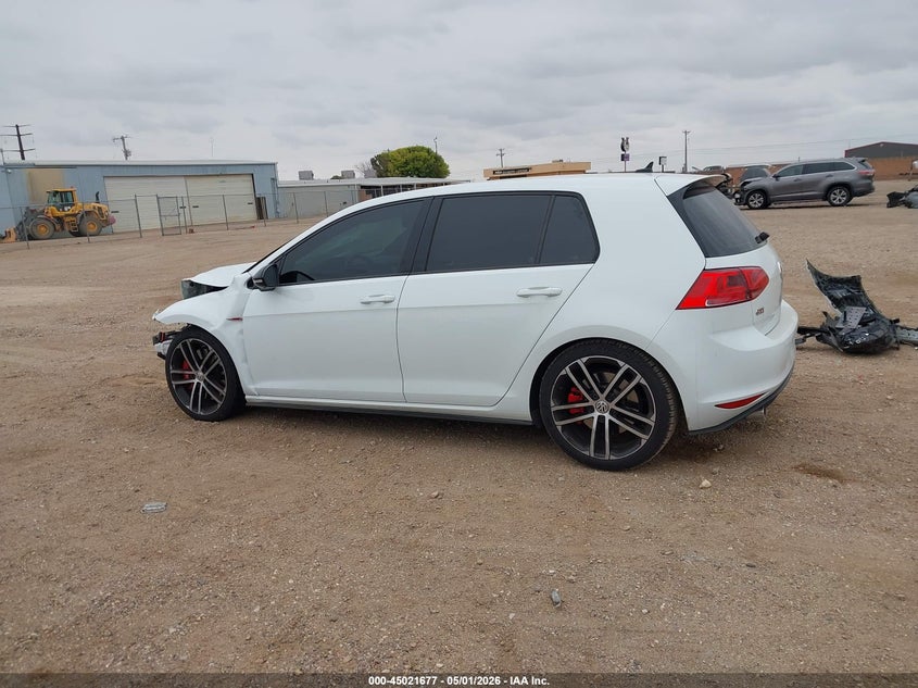 2017 Volkswagen Golf Gti Autobahn 4-Door/S 4-Door/Se 4-Door/Sport 4-Door VIN: 3VW447AU7HM018419 Lot: 45021677