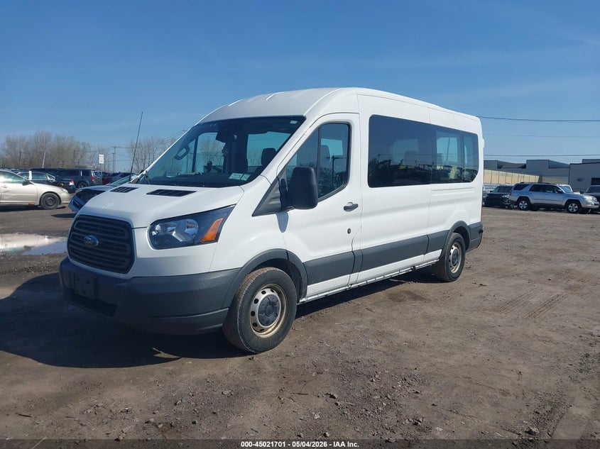 Vin: 1fbzx2cm1jka52910, lot: 45519215, ford transit-350 xl 20182