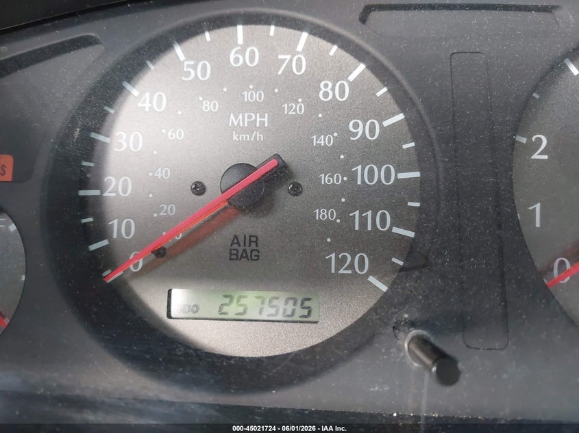 2000 Infiniti Qx4 VIN: JNRAR07Y1YW081024 Lot: 45021724