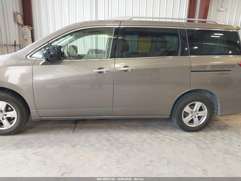 2014 Nissan Quest Sv VIN: JN8AE2KP4E9101657 Lot: 45021725