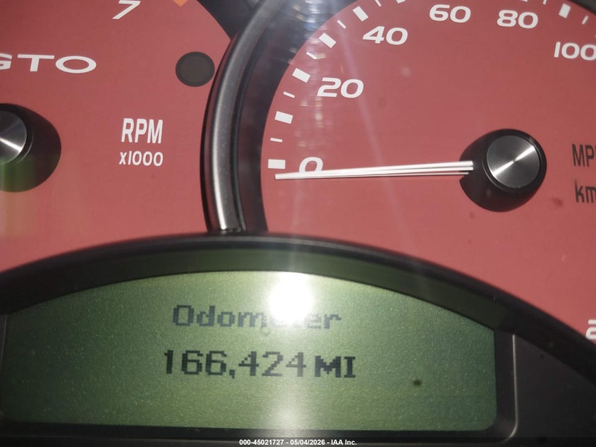 2006 Pontiac Gto VIN: 6G2VX12U26L568305 Lot: 45021727
