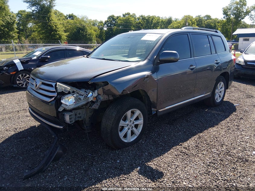 Vin: 5tdza3eh0cs029567, lot: 45519242, toyota highlander 20122