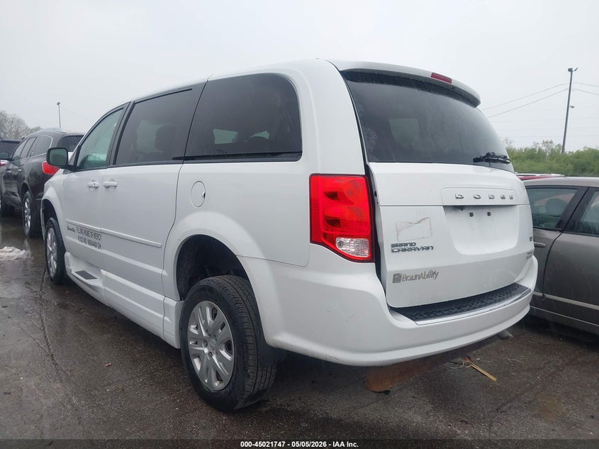 Vin: 2c7wdgbg5hr718584, lot: 45519261, dodge grand caravan se 20173