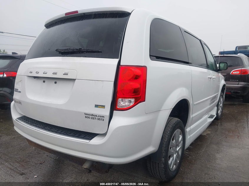 Vin: 2c7wdgbg5hr718584, lot: 45519261, dodge grand caravan se 20174