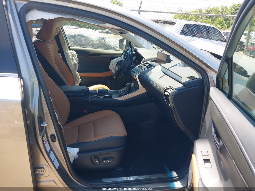 2019 LEXUS NX SPORT UTILITY VEHICLE 2.0L I-4 DI, DOHC, VVT, TURBO, 235HP