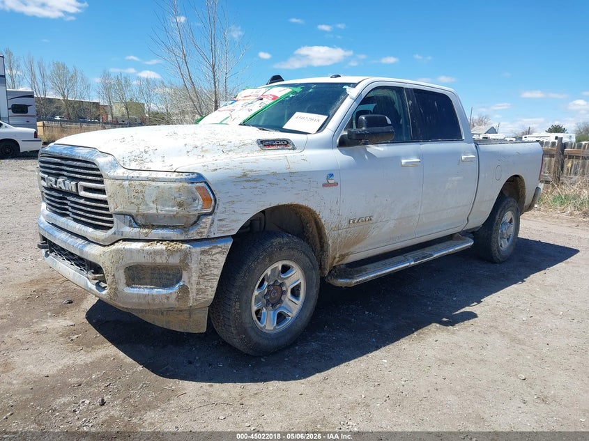 Vin: 3c6ur5dl6lg156009, lot: 45519532, ram 2500 big horn  4x4 6'4 box 20202