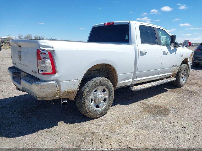 Vin: 3c6ur5dl6lg156009, lot: 45519532, ram 2500 big horn  4x4 6'4 box 20204