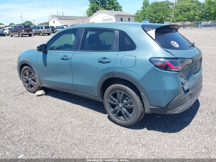 VIN 3CZRZ1H50TM723345 2026 HONDA HR-V 2WD SPORT