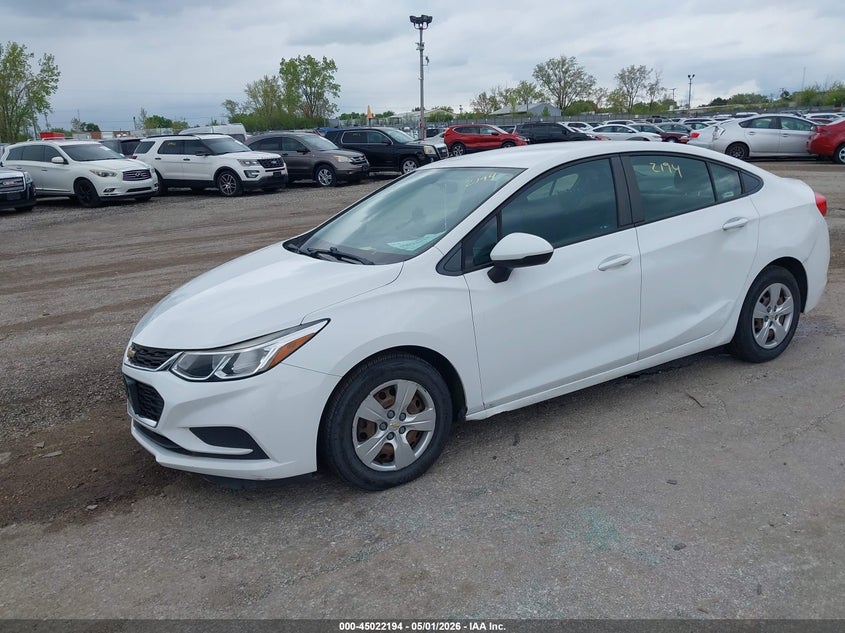 1G1BB5SM7G7271793 2016 Chevrolet Cruze Ls Manual photo 1