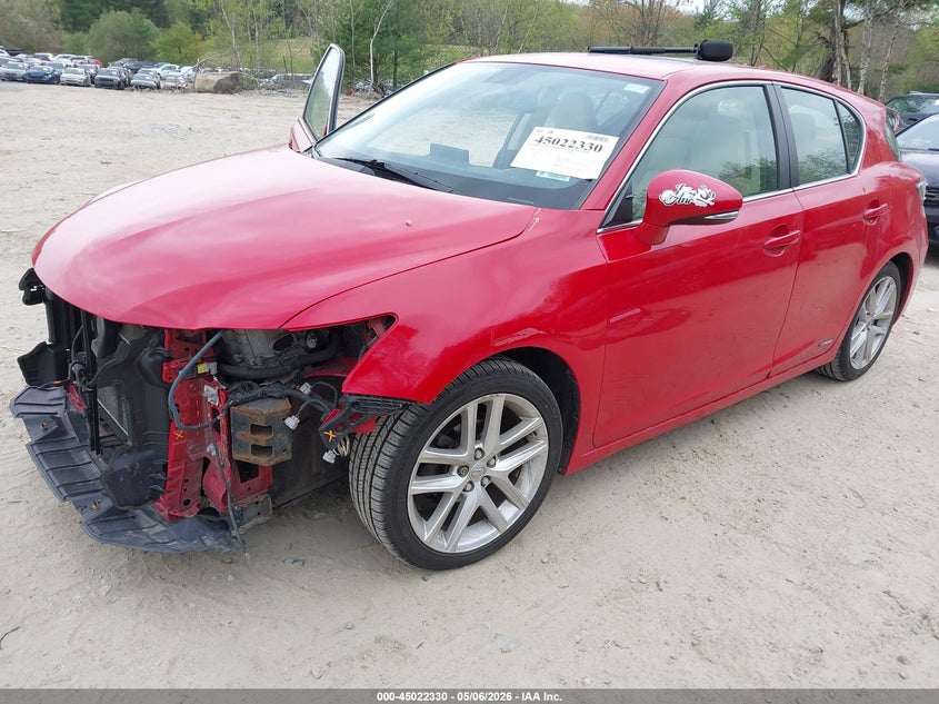 Vin: jthkd5bh0h2302626, lot: 45519844, lexus ct 200h 20172