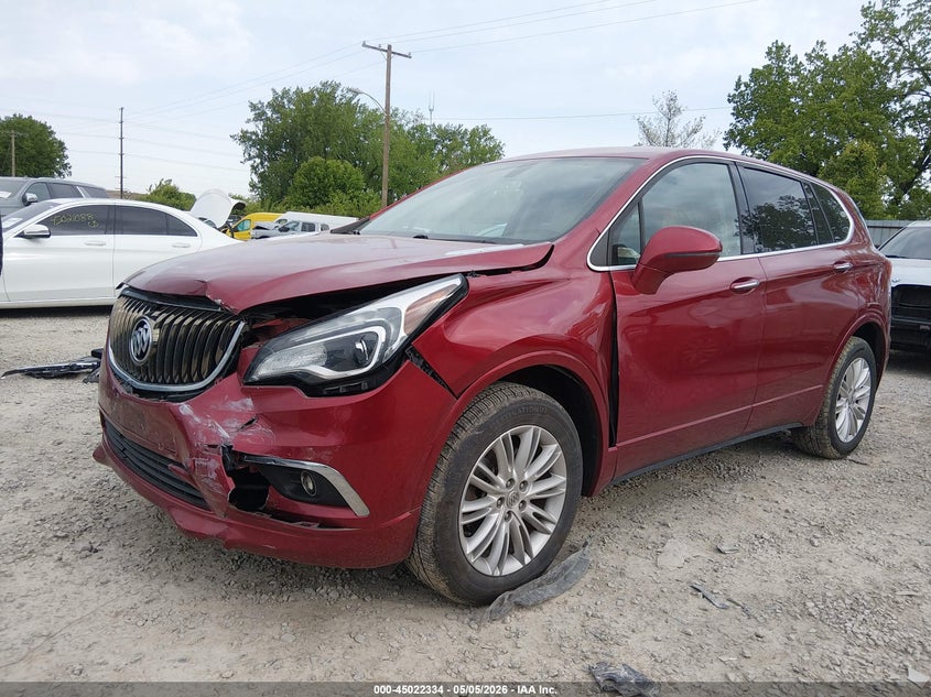 Vin: lrbfxcsa0hd178605, lot: 45519848, buick envision preferred 20172
