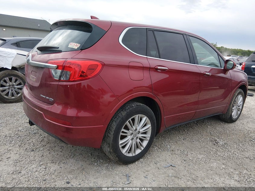 Vin: lrbfxcsa0hd178605, lot: 45519848, buick envision preferred 20174