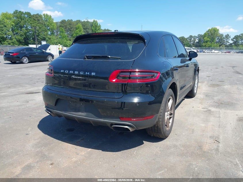 Vin: wp1aa2a58hlb07278, lot: 45519878, porsche macan 20174