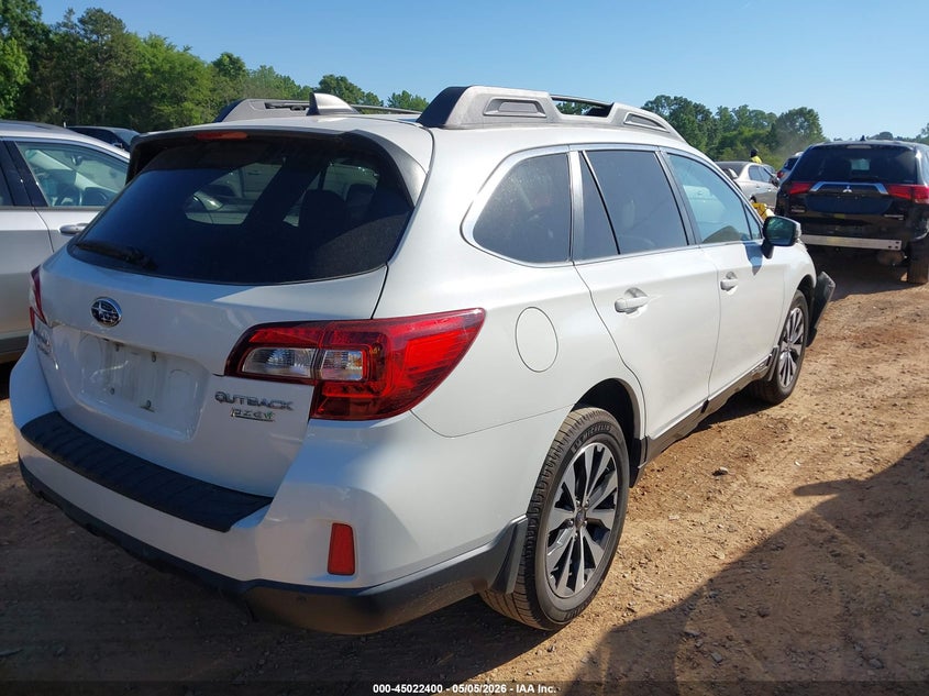 Vin: 4s4bsanc6h3379281, lot: 45519914, subaru outback 2.5i limited 20174