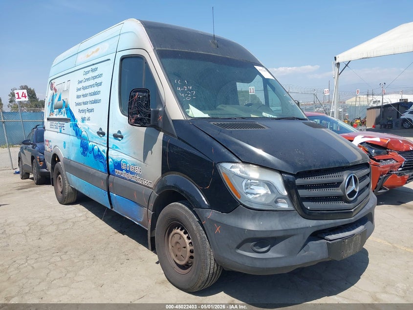 2016 MERCEDES-BENZ SPRINTER 2500 NORMAL ROOF