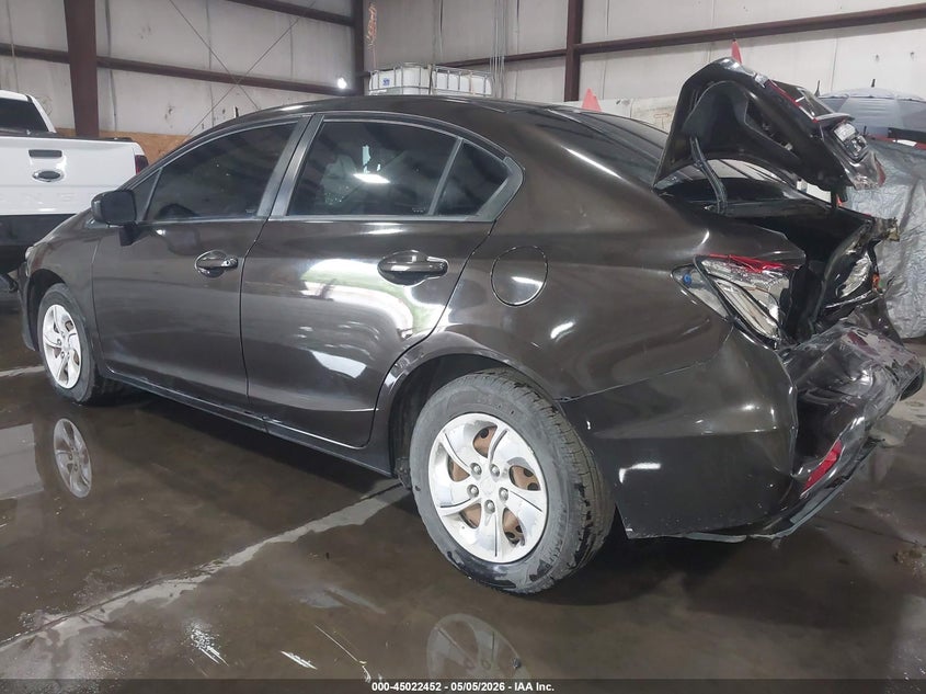 2014 HONDA CIVIC SEDAN 1.8L I-4 VVT, 143HP