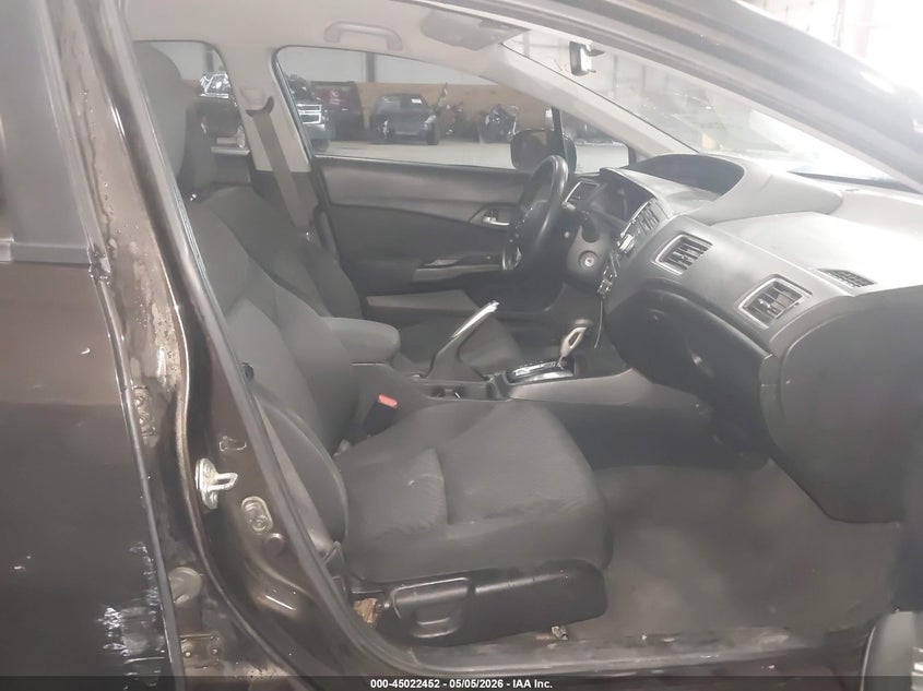 2014 HONDA CIVIC SEDAN 1.8L I-4 VVT, 143HP
