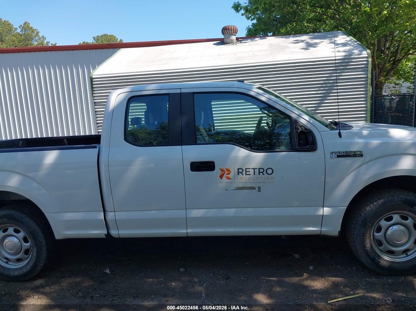 VIN 1FTEX1CBXJFE14499 2018 FORD F-150 XL