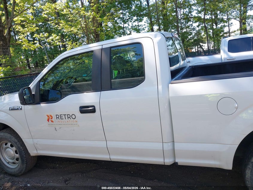 VIN 1FTEX1CBXJFE14499 2018 FORD F-150 XL