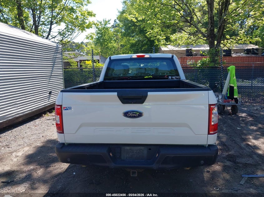 VIN 1FTEX1CBXJFE14499 2018 FORD F-150 XL