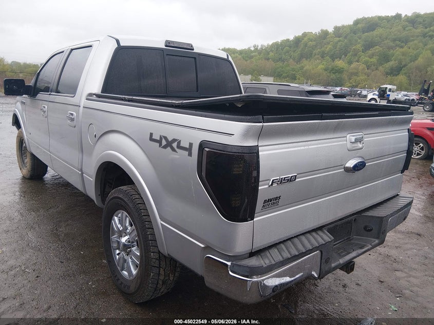 Vin: 1ftfw1et4cfb42435, lot: 45520063, ford f-150 fx4/king ranch/lariat/platinum/xl/xlt 20123