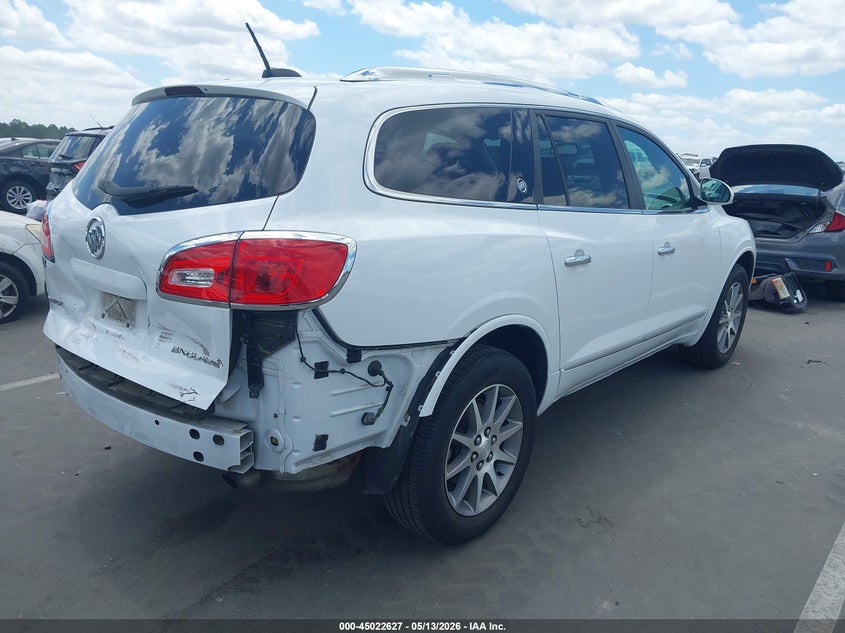 Vin: 5gakrbkd7hj272482, lot: 45520141, buick enclave leather 20174