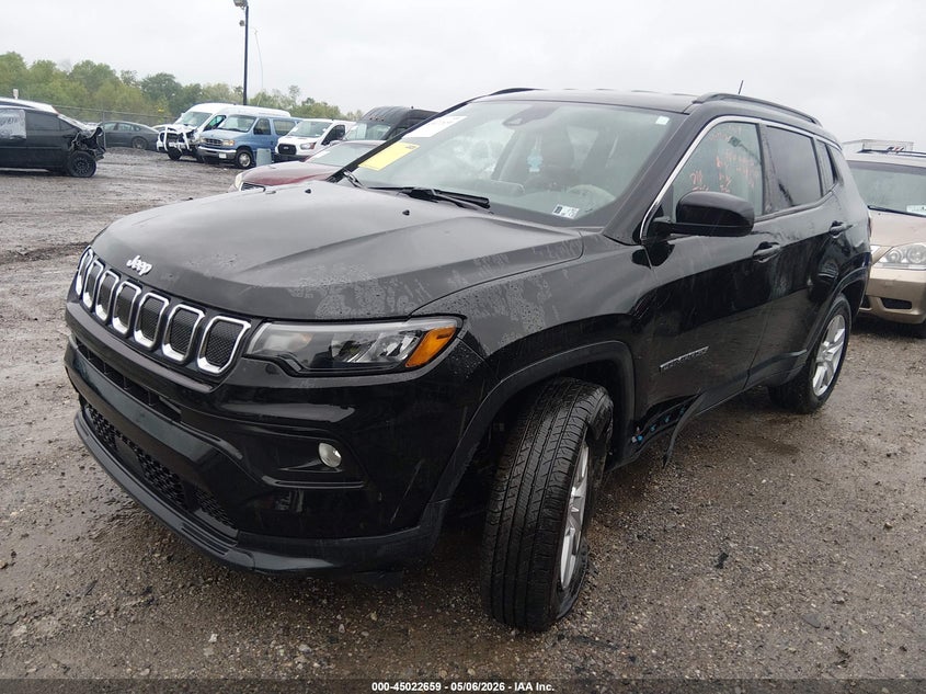 Vin: 3c4njdbb4nt181686, lot: 45520173, jeep compass latitude 4x4 20222