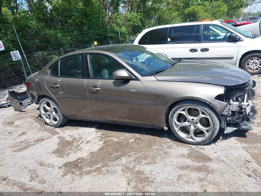 2019 Alfa Romeo Giulia Ti Sport Rwd VIN: ZARFAMBN6K7607978 Lot: 45022677