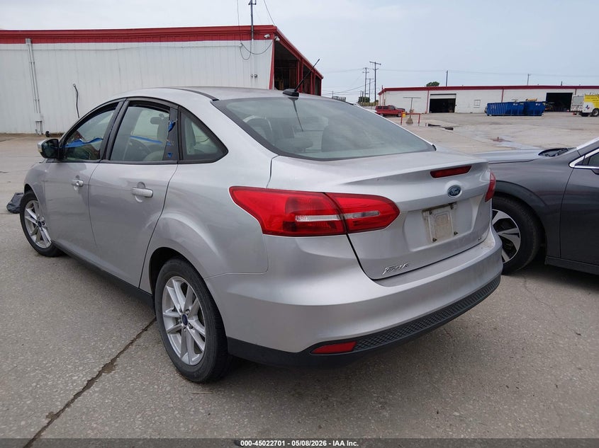 Vin: 1fadp3f21hl204975, lot: 45520215, ford focus se 20173