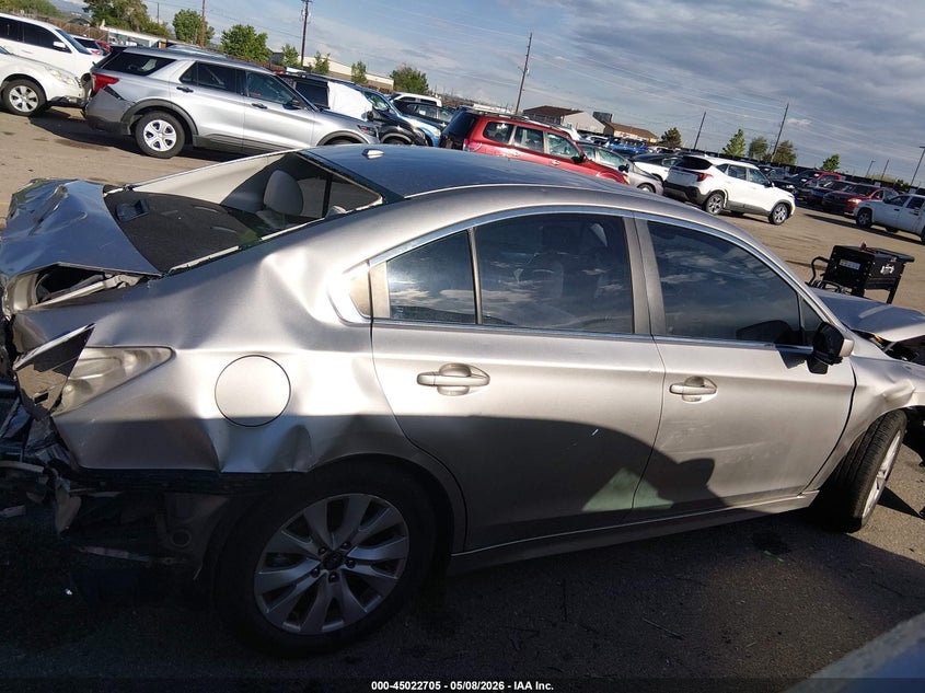 SUBARU LEGACY 2015 VIN 4S3BNAE62F3055957