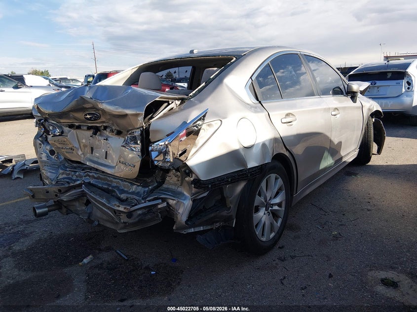 Vin: 4s3bnae62f3055957, lot: 45520219, subaru legacy 2.5i premium 20154
