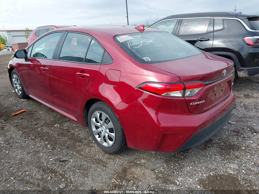 2025 TOYOTA COROLLA SEDAN 2.0L I-4 DI, DOHC, VVT, 169HP