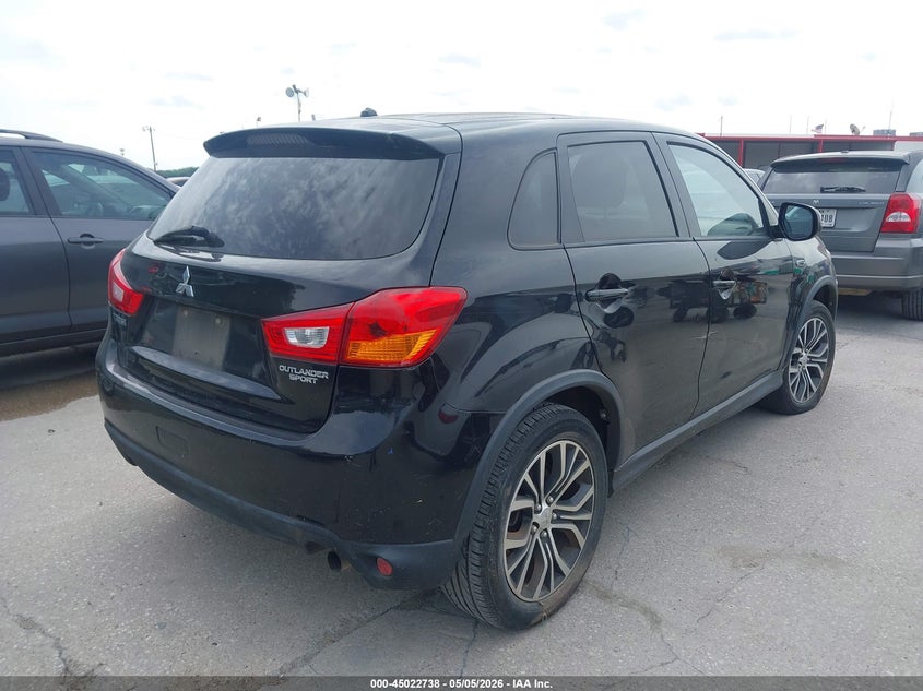 Vin: ja4ap3au7gz029725, lot: 45520252, mitsubishi outlander sport 2.0 es 20164