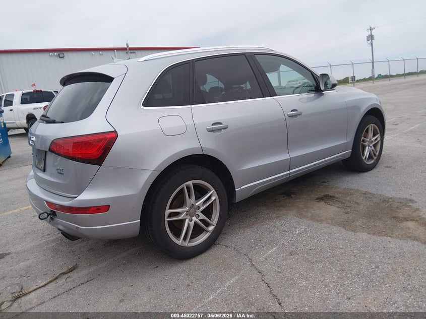 Vin: wa1l2afp8ga036230, lot: 45520271, audi q5 2.0t premium 20164