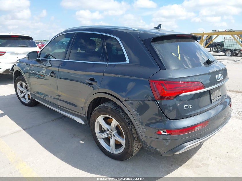 2021 AUDI Q5 2.0L I-4 DI, DOHC, V(VIN: WA1AAAFY8M2118208