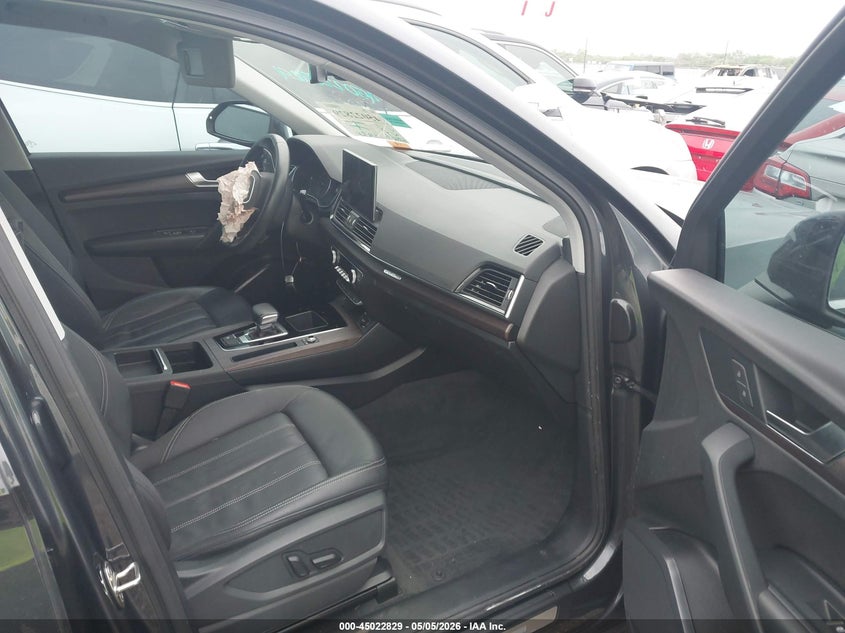 2021 AUDI Q5 2.0L I-4 DI, DOHC, V(VIN: WA1AAAFY8M2118208
